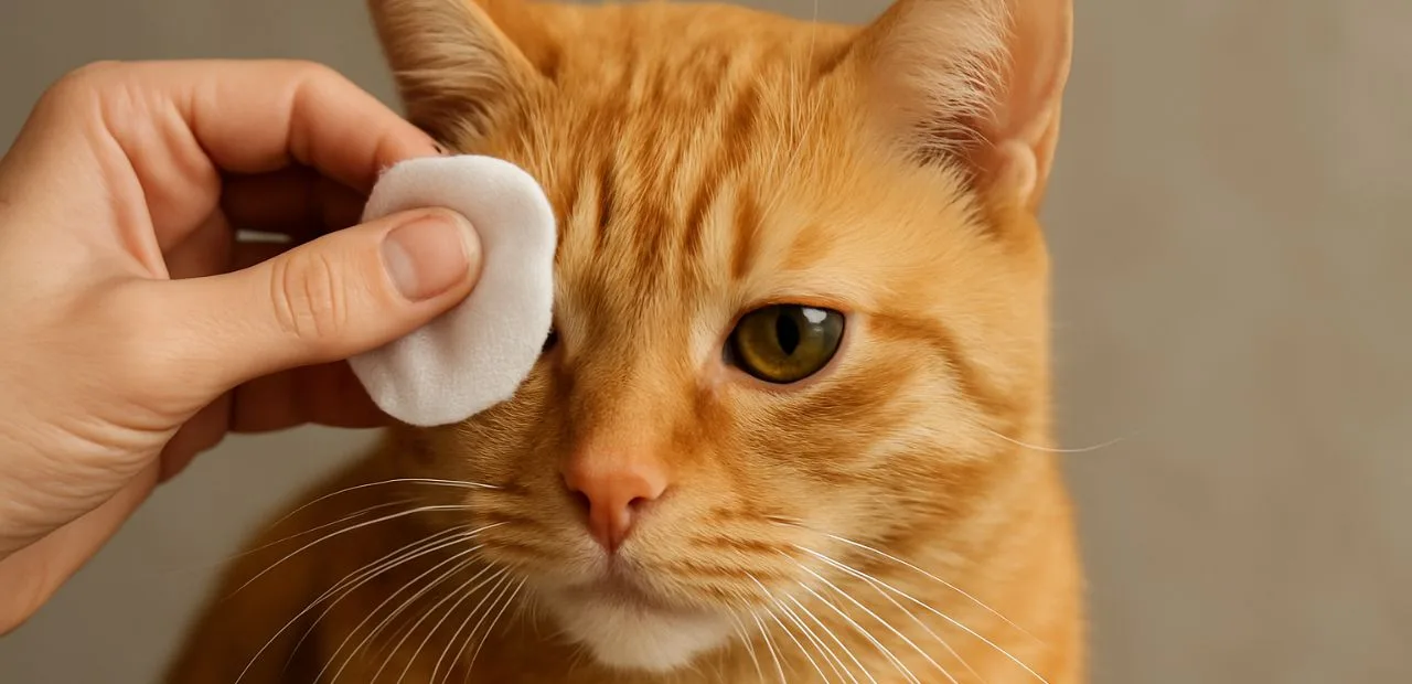 Augenpflege bei Katzen