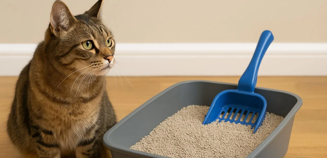 Geruch im Katzenklo stoppen