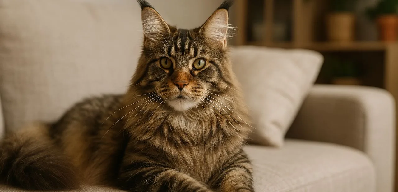 Maine-Coon-Katze