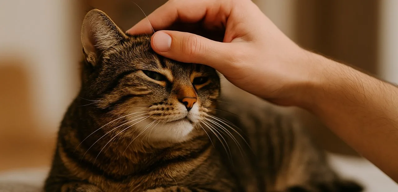 katze streicheln