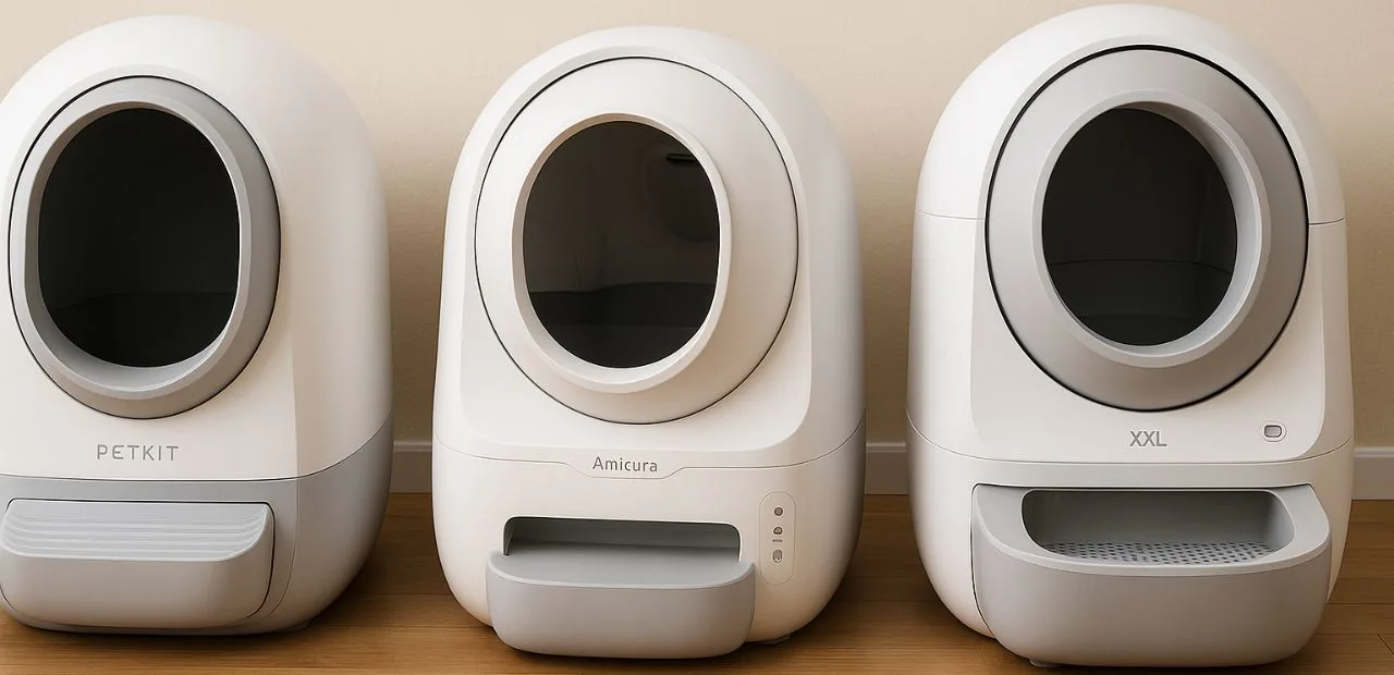 Selbstreinigendes Katzenklo