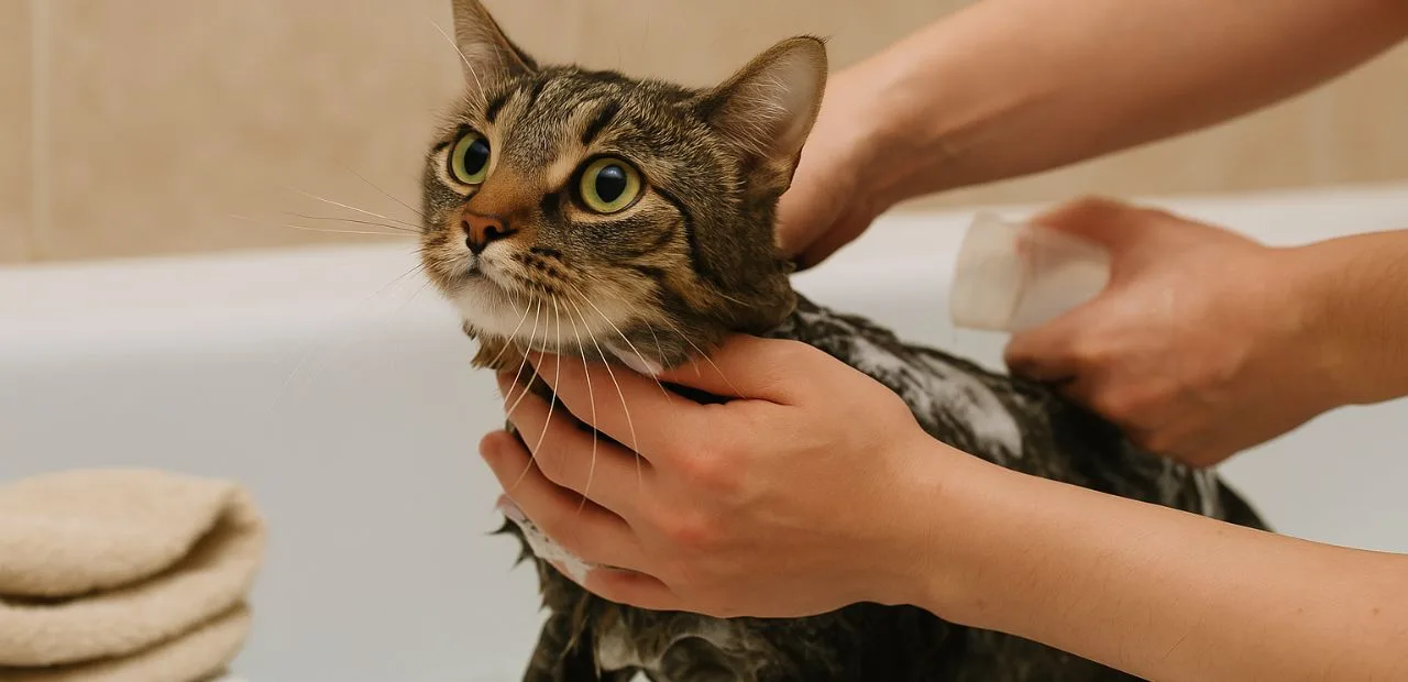 katze baden